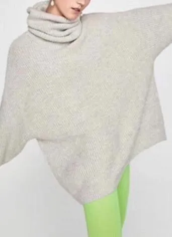 Oversized Sweater 2019 Winter Women Turtleneck Oversized Sweaters