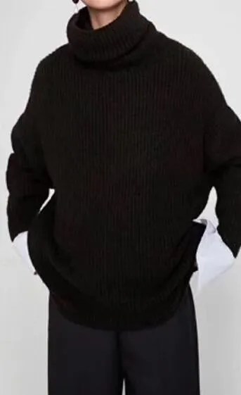 Oversized Sweater 2019 Winter Women Turtleneck Oversized Sweaters