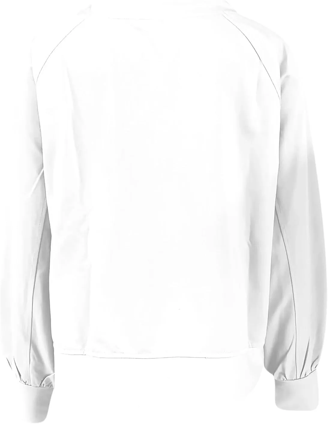 Pockets Hoodies for Women Long Sleeve Side Slit Sweatshirt Solid Crew Neck Pullover Top Dressy Casual Loose Outfits