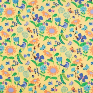 Printed Poplin - HULA-HOOP - 008 - Banana