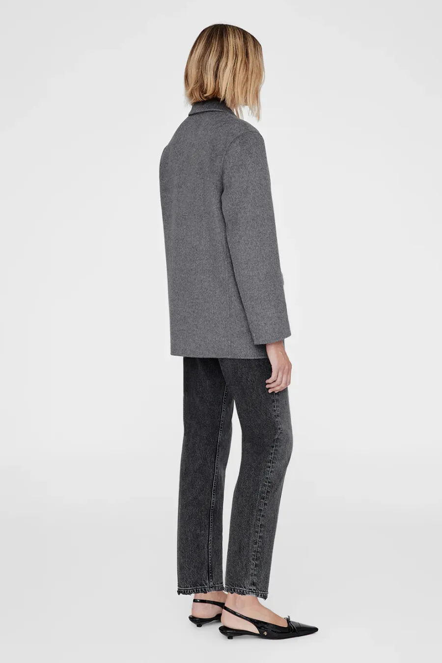 Quinn Blazer Heather Grey