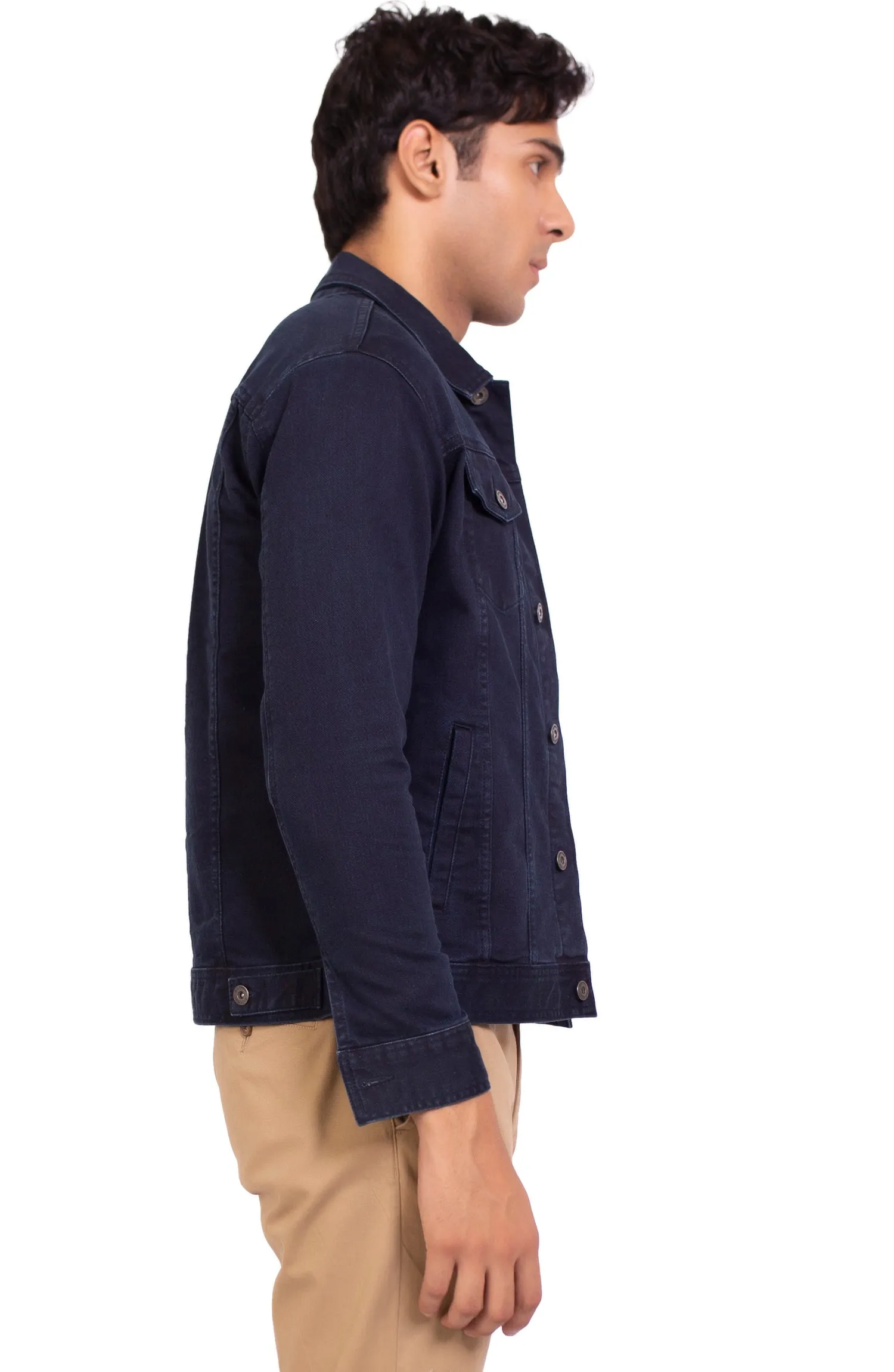 Rinse Knitted Denim Jacket