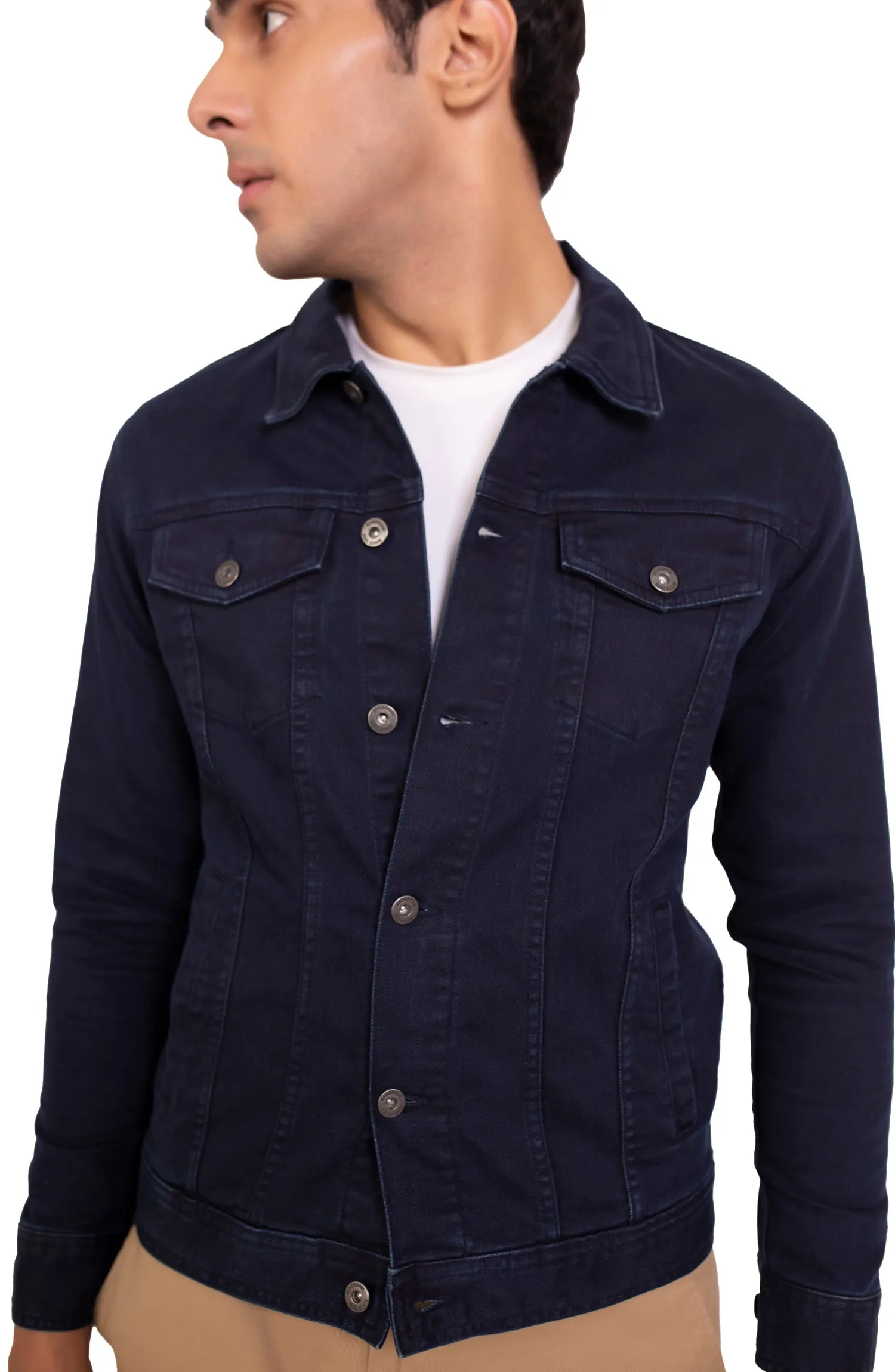 Rinse Knitted Denim Jacket