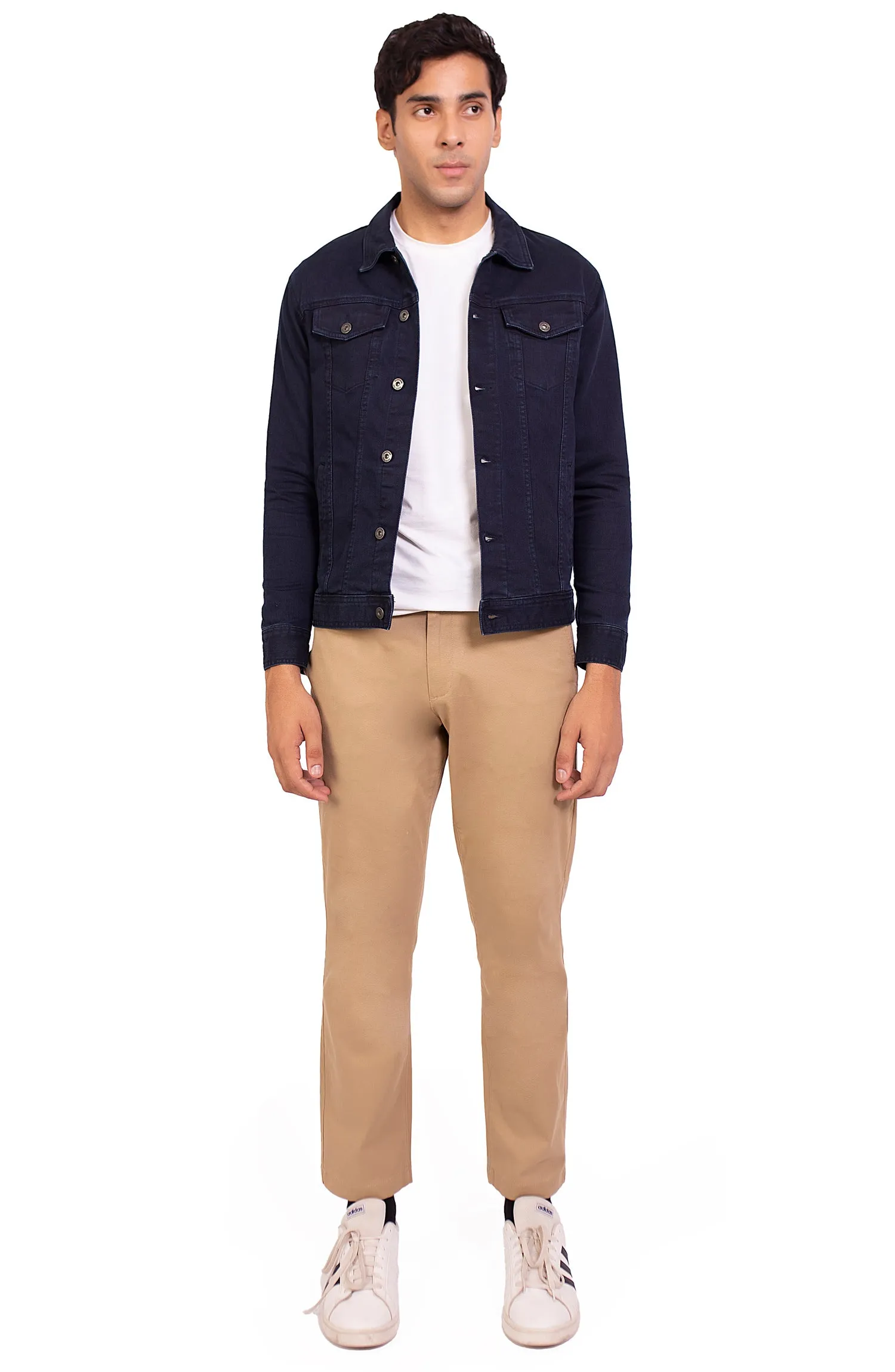 Rinse Knitted Denim Jacket