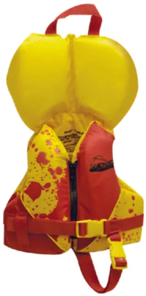 Seachoice Dlx Infant Life Vest Red/Yellow w/Pop-Up Pillow 50-86100 | 25