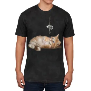 Simple Things Kitty Cat Playtoy Mens Soft T Shirt