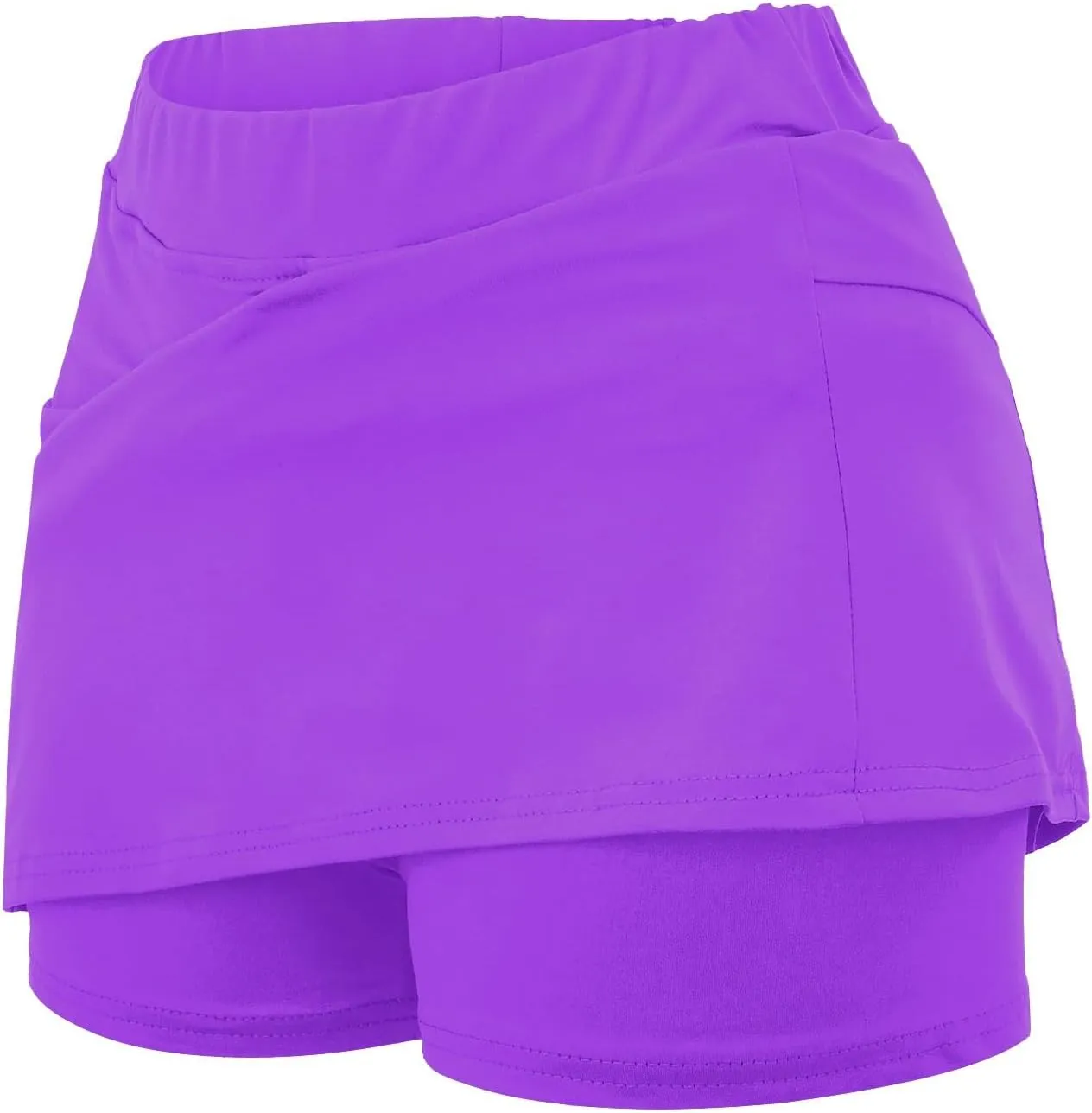 Skorts for Women Dressy Casual 2025 High Waist Tummy Control Athletic Golf Tennis Skirt Plus Size Comfy Shorts Skirts