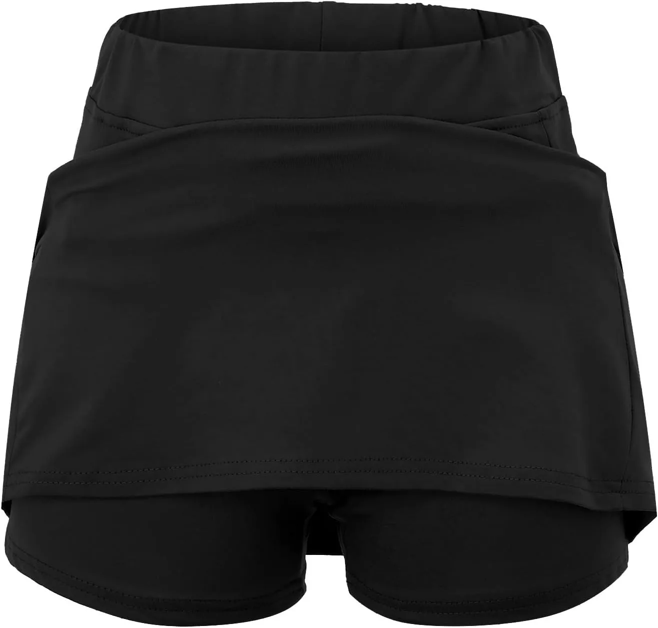 Skorts for Women with Pockets Casual Summer High Waist Tummy Control Women's Yoga Shorts Athletic Tennis Mini Skirts