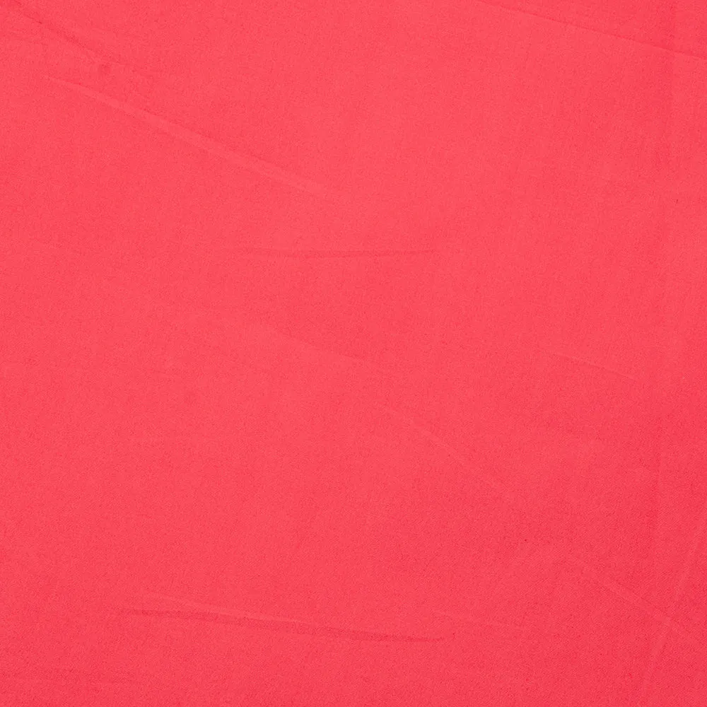 Solid poplin - SOCIETY - Coral