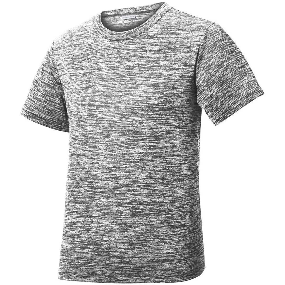 Sport-Tek Youth Black Electric PosiCharge Electric Heather Tee