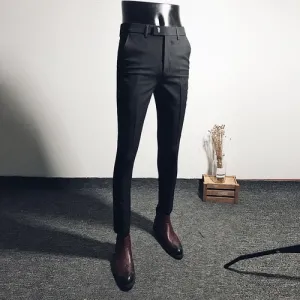 Stretch Casual Formal Suit Pants
