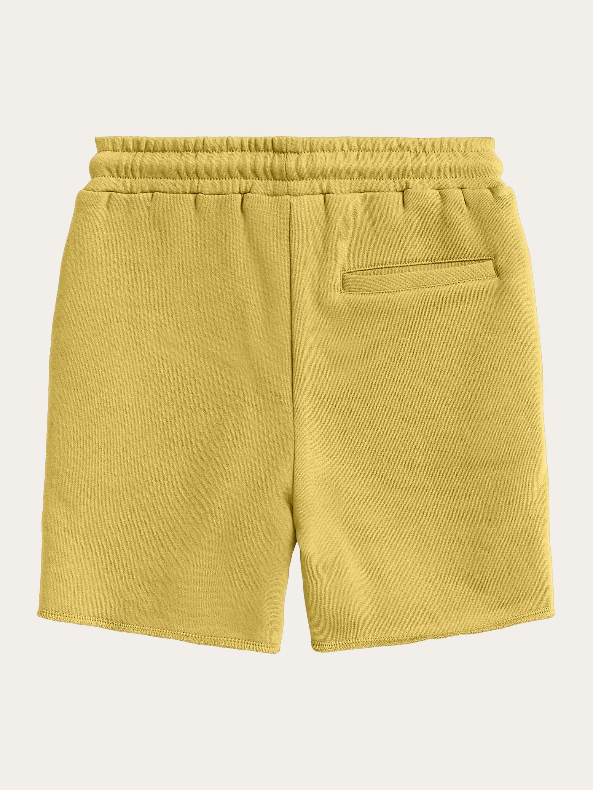Sweat shorts - GOTS/Vegan - Misted Yellow