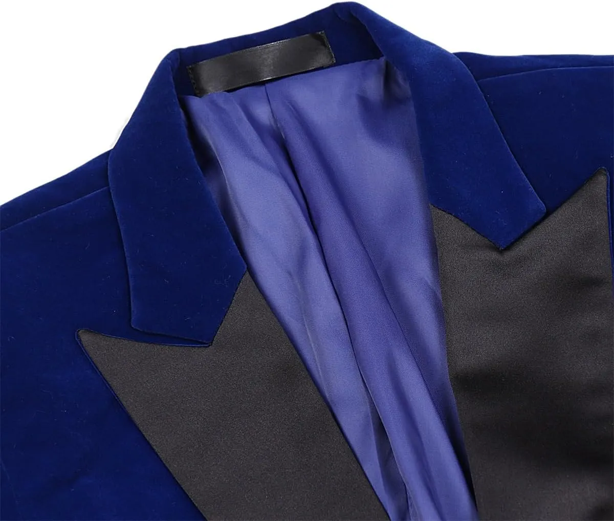 SWOTGdoby Boys Velvet Suit Green Blue Red Colors Formal Peak Lapel 2 Pieces Suit Set Blazer Pants