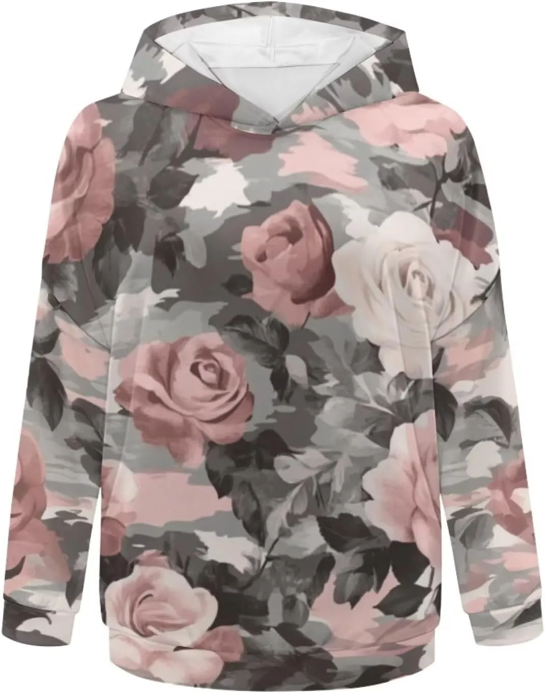 TOADDITDO Women Sweatshirts Trendy Oversized Hoodies Sweatshirt Long Sleeve Fall/Winter Outfits Fashion Clothes