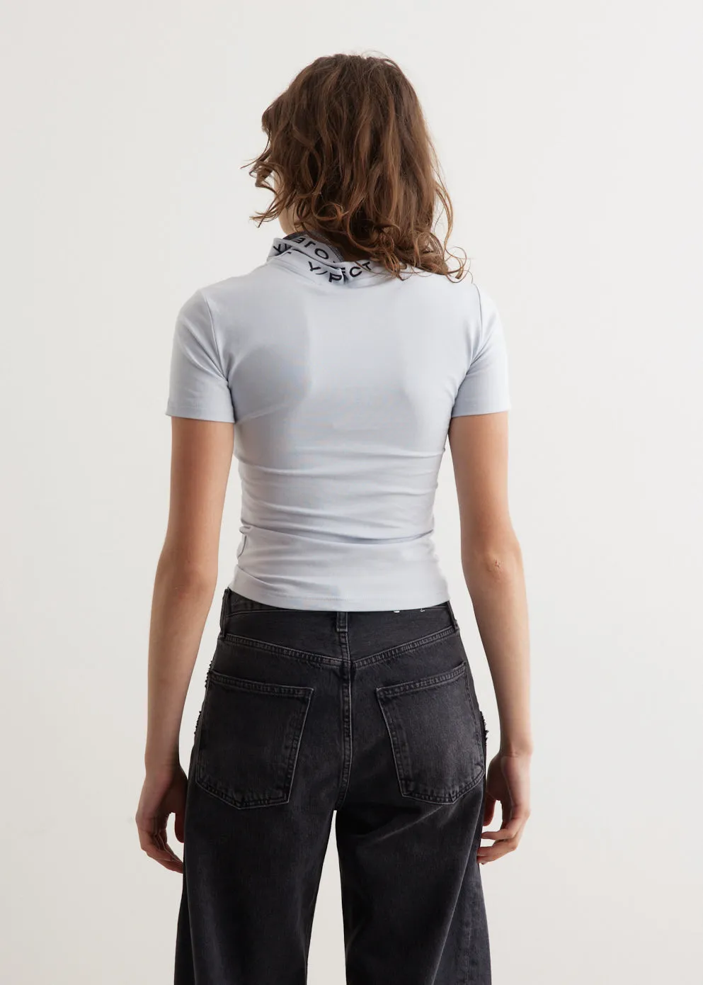 Triple Collar Fitted T-Shirt
