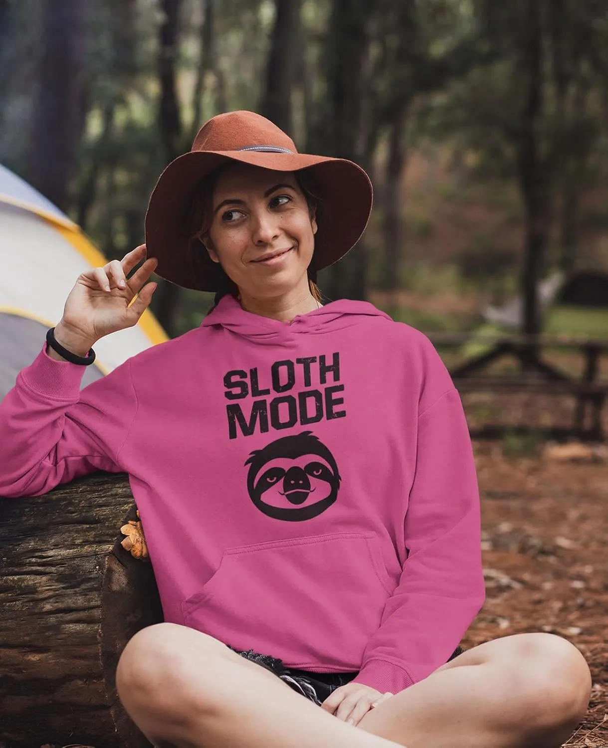 Tstars Sloth Mode Hoodie Sloths Gifts for Women Teen Girls Novelty Funny Sweatshirt Hoodies