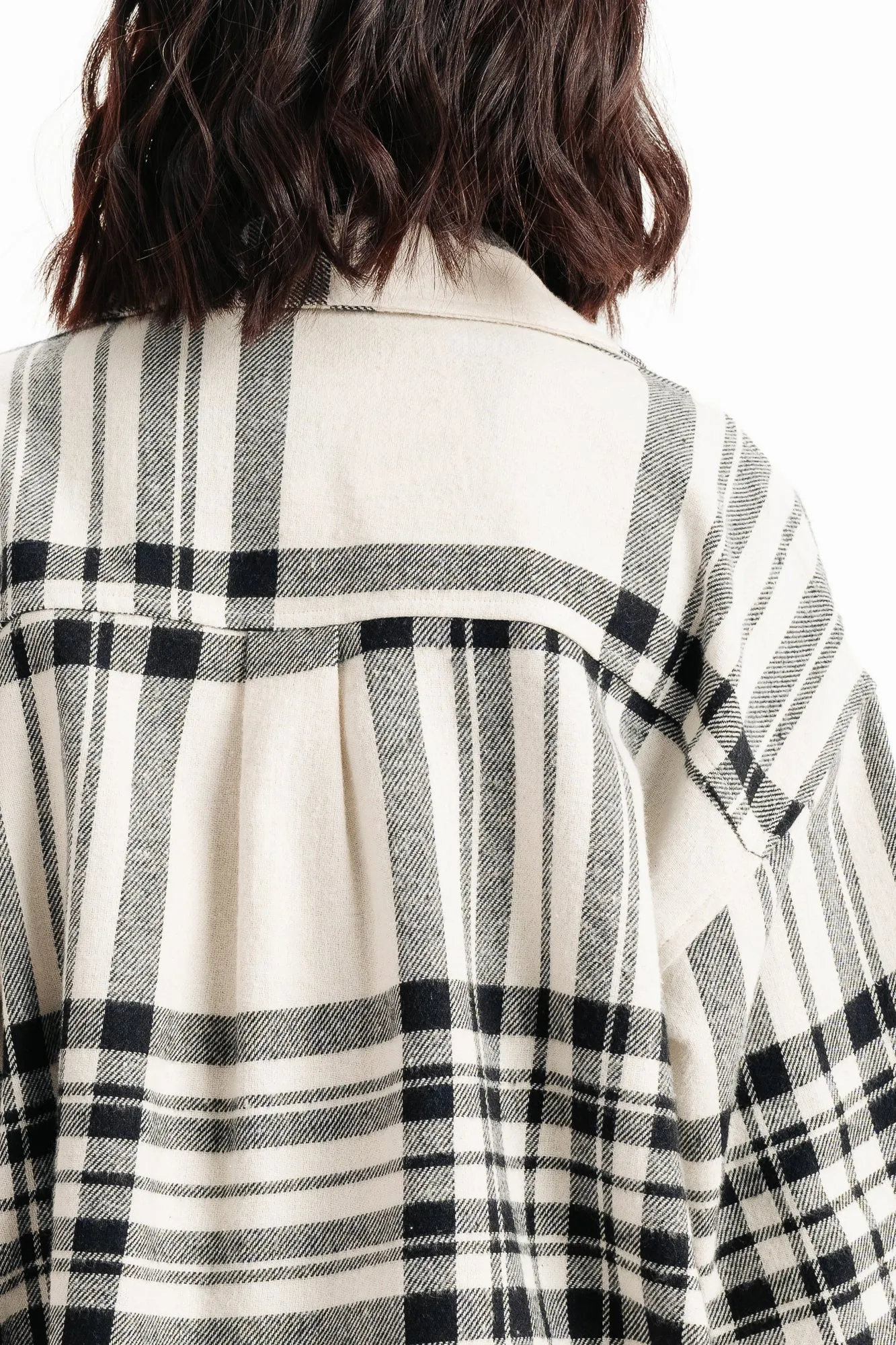 Twill Black And White Shirt