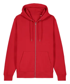 Unisex Cultivator 20 iconic zip-thru hoodie sweatshirt (STSU179) | Red