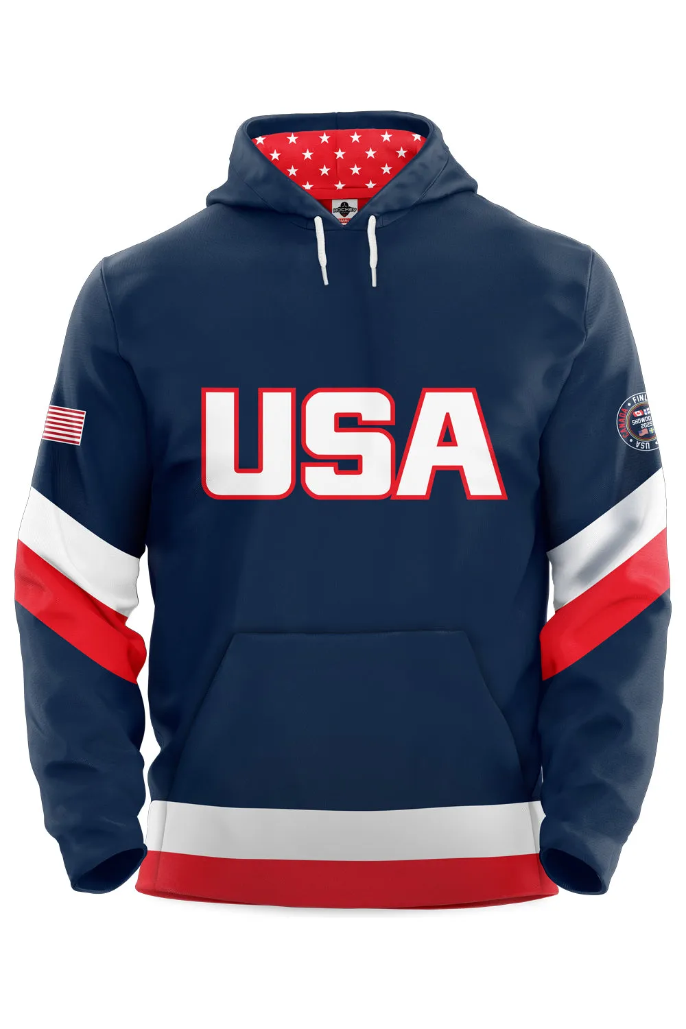 USA Nations 2025 Special Edition Hockey Hoodie