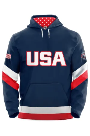 USA Nations 2025 Special Edition Hockey Hoodie