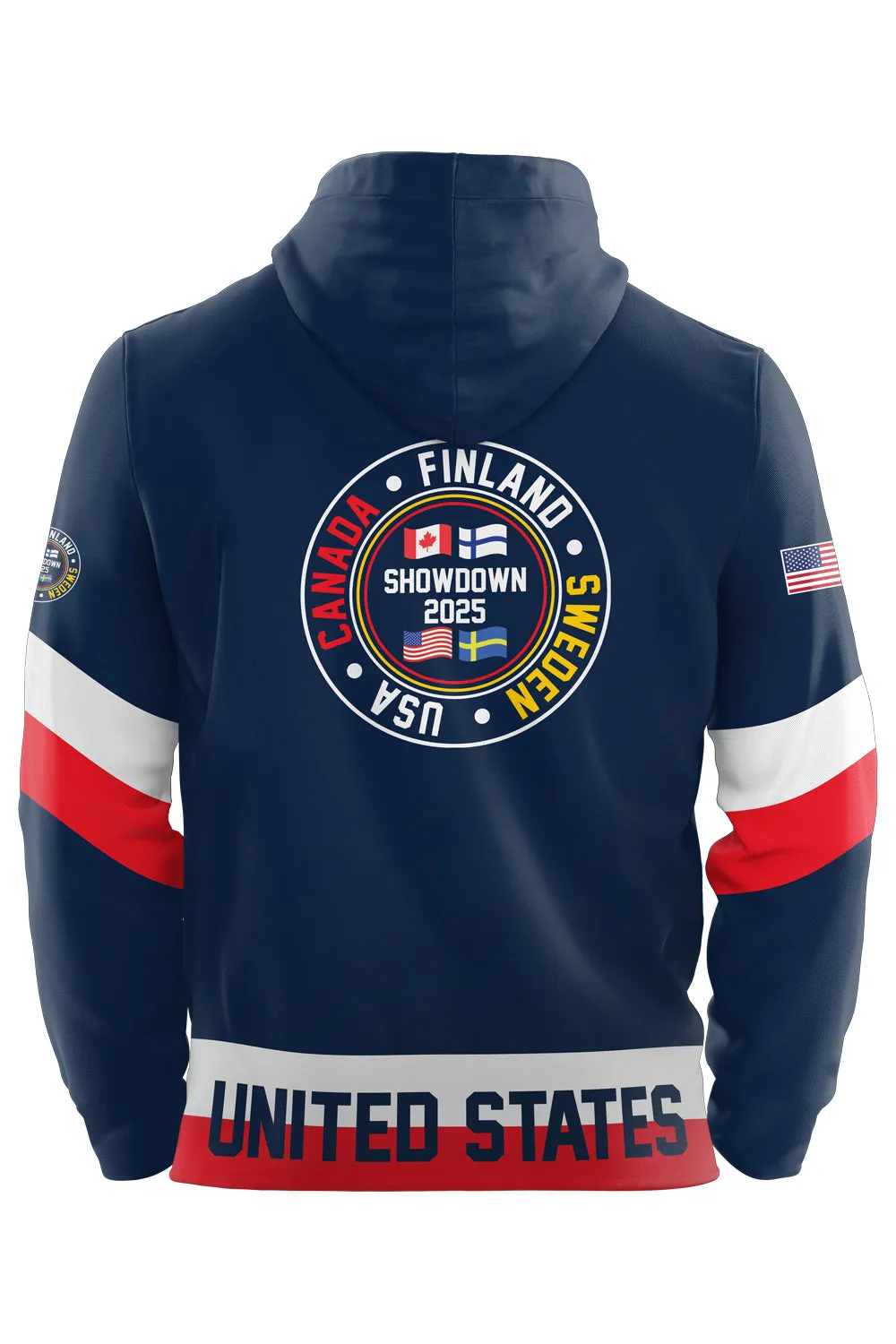 USA Nations 2025 Special Edition Hockey Hoodie