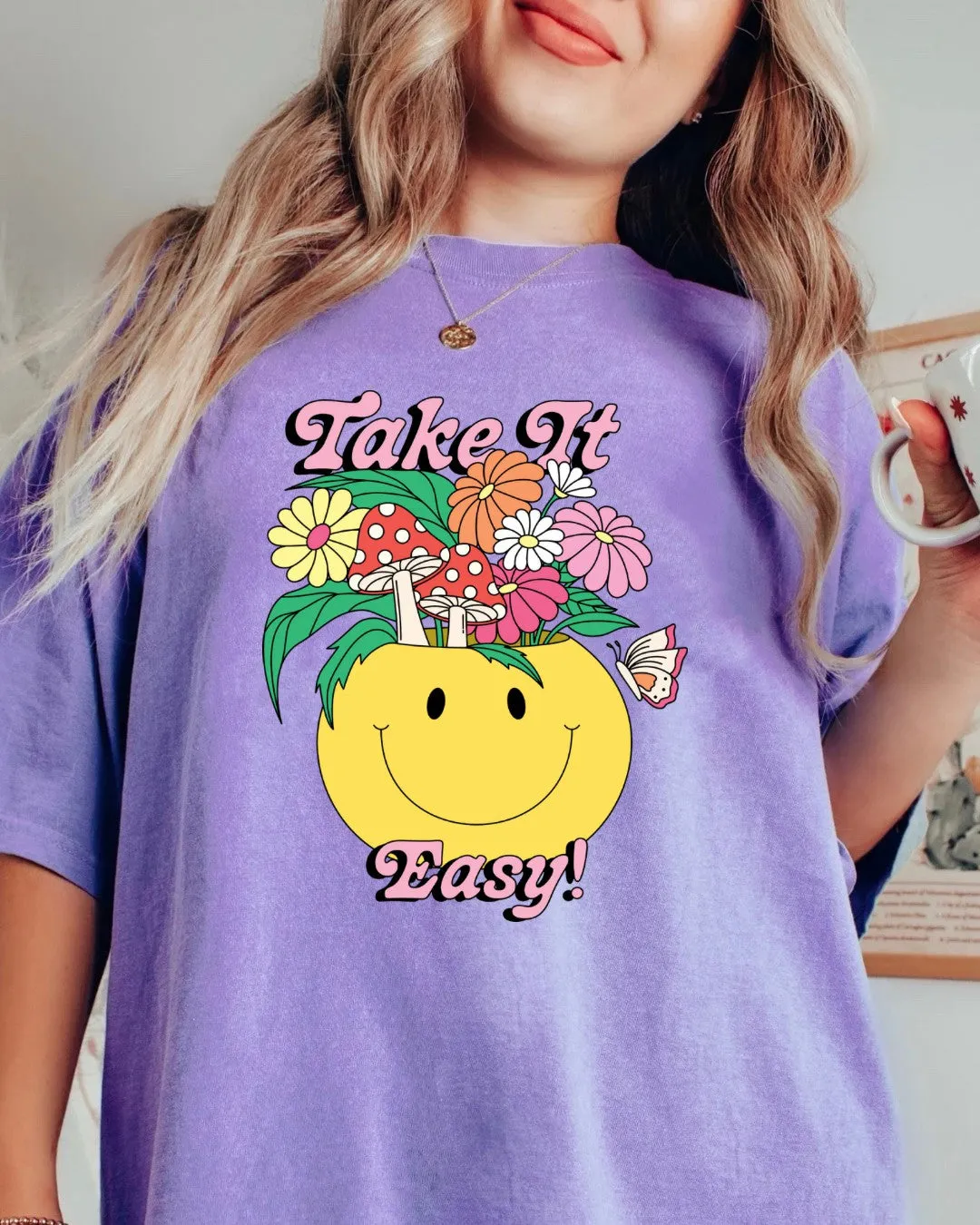 Violet Take It Easy T-Shirt