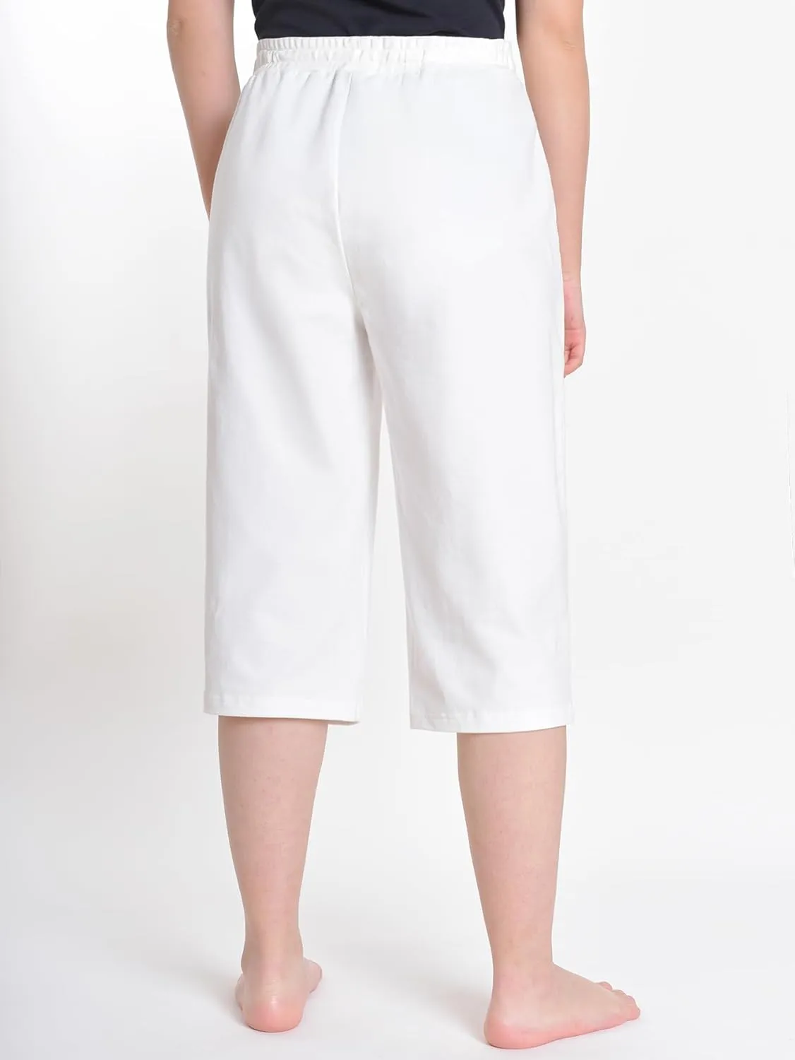 Weintee Women's 15" Capri Long Shorts with Pockets Below The Knee