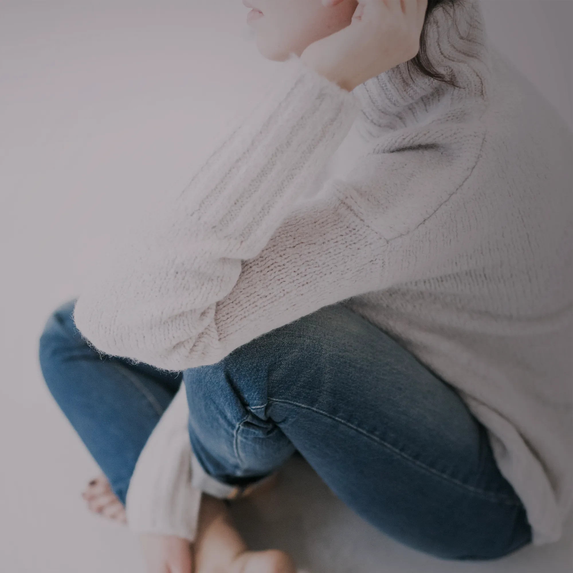 White Merino Wool Sweater