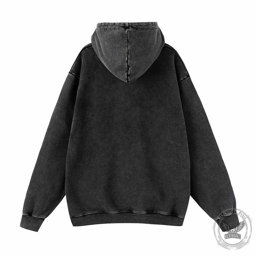 Winter Is Stupid Vintage Washed Hoodie