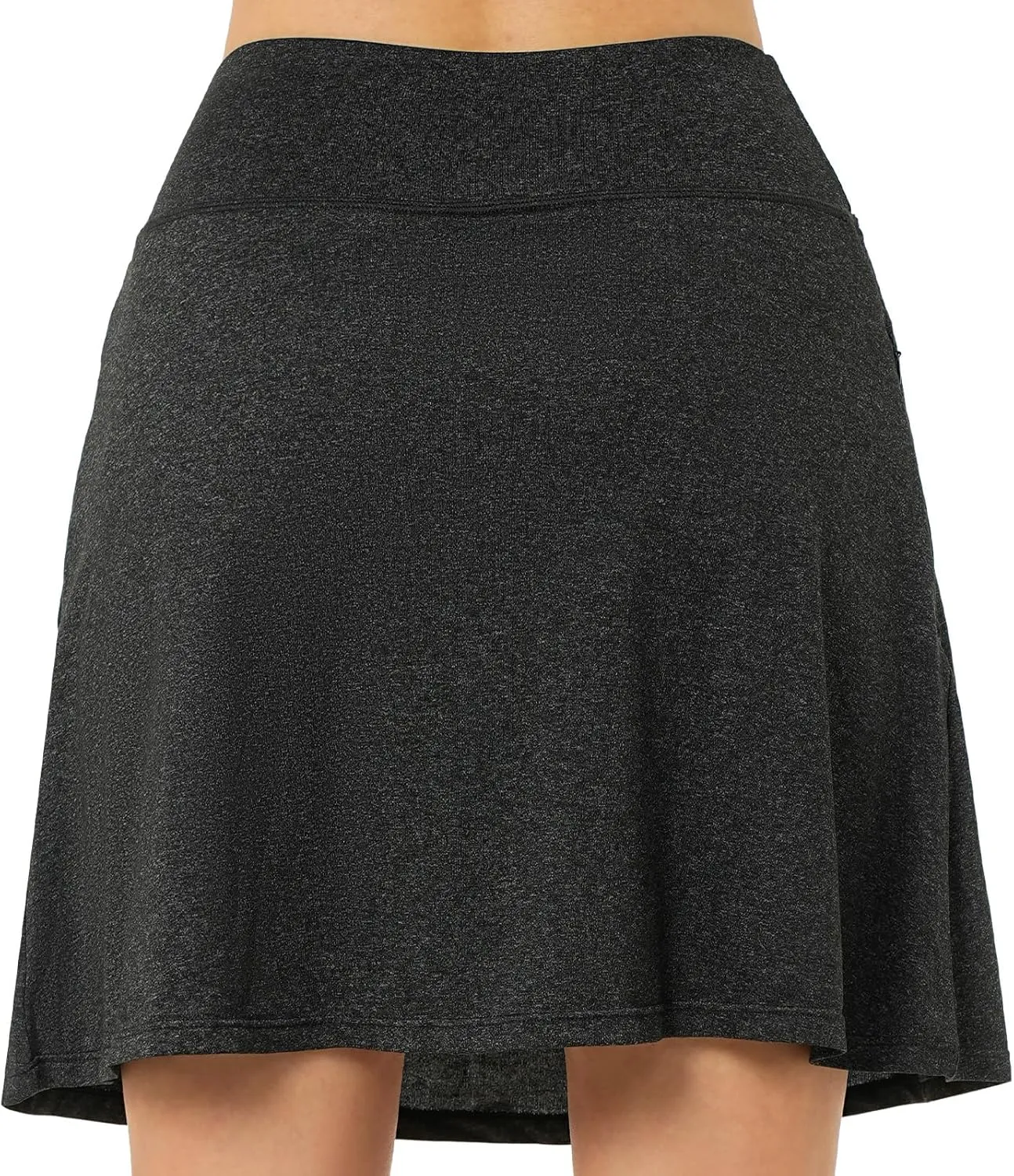 Women Skorts Skirts with Zipper Pockets,Athletic Golf Tennis Swim Skirts 20" Knee Length Skorts for Women