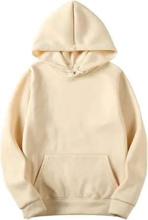 Womens Oversized Sweatshirts Casual Long Sleeve Fleece Hoodies Drawstring Pullover Fall Cute Outfits with Pocket
