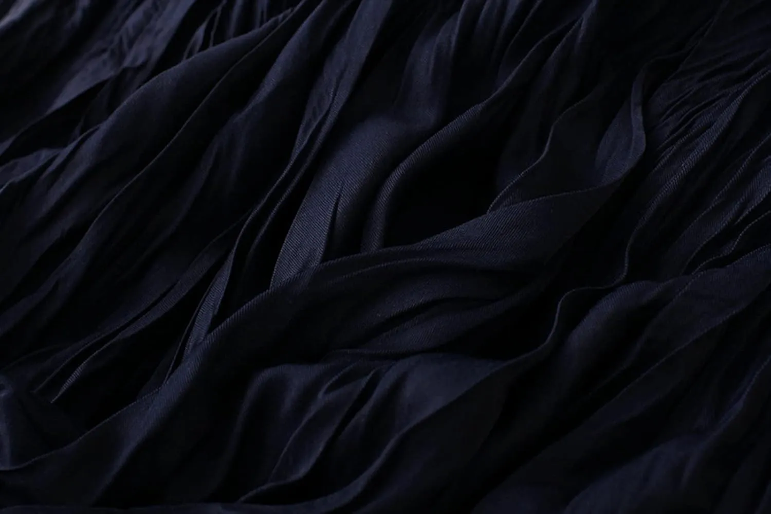 Women's Skirt Pleated Elastic High Waist Winter Layered A Line Midi Skirts
