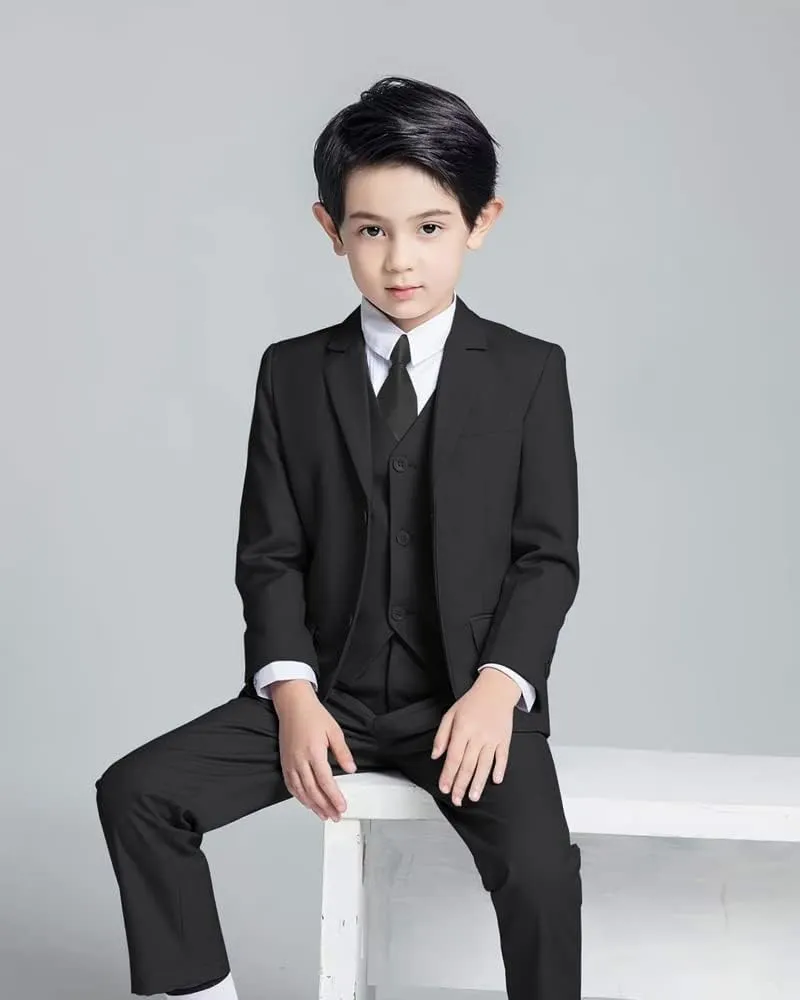 YuanLu Boys Suit for Kids Ring Bearer Outfit Suit Set Dress Clothes for Boy Wedding Suits Set