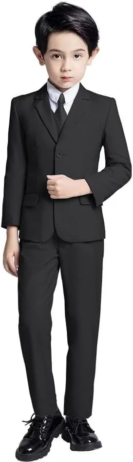 YuanLu Boys Suit for Kids Ring Bearer Outfit Suit Set Dress Clothes for Boy Wedding Suits Set