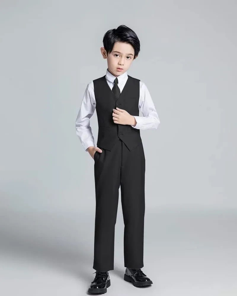 YuanLu Boys Suit for Kids Ring Bearer Outfit Suit Set Dress Clothes for Boy Wedding Suits Set